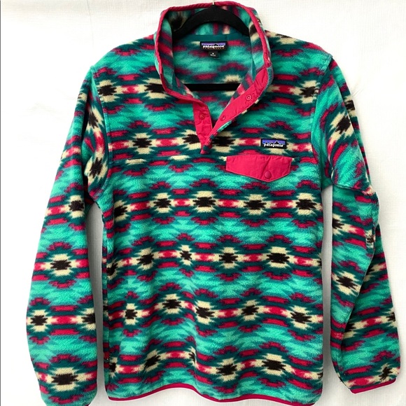 Patagonia Jackets & Blazers - Patagonia Wild Desert Synchilla Snap-T Fleece